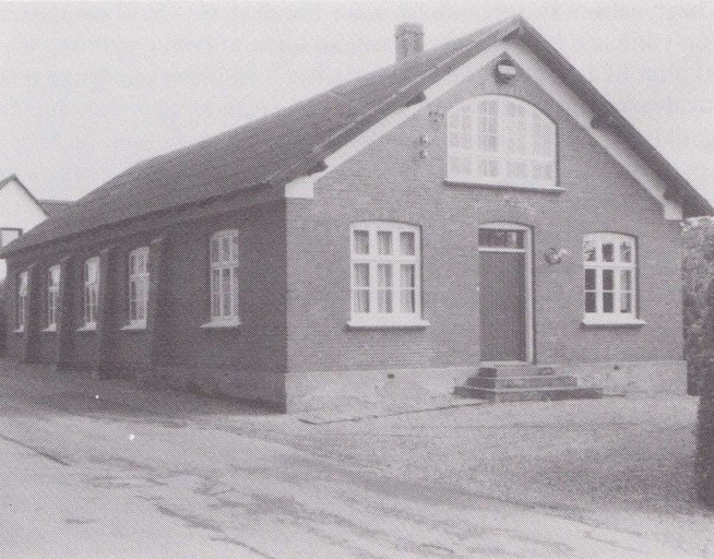 Facade  Ødis Forsamlingshus Historisk ca. 1973